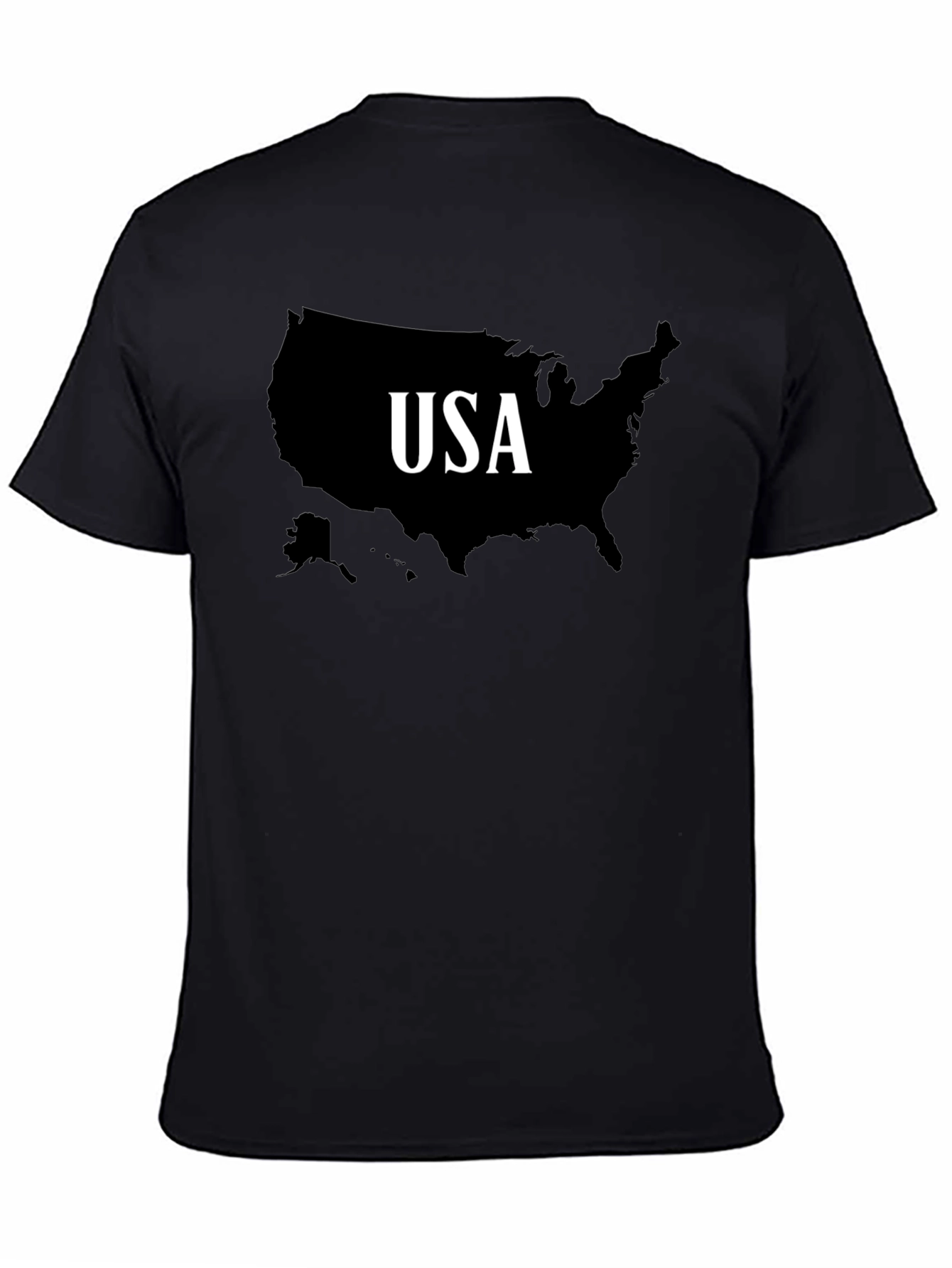 USA Map T-Shirt - Patriotic Pride Tee