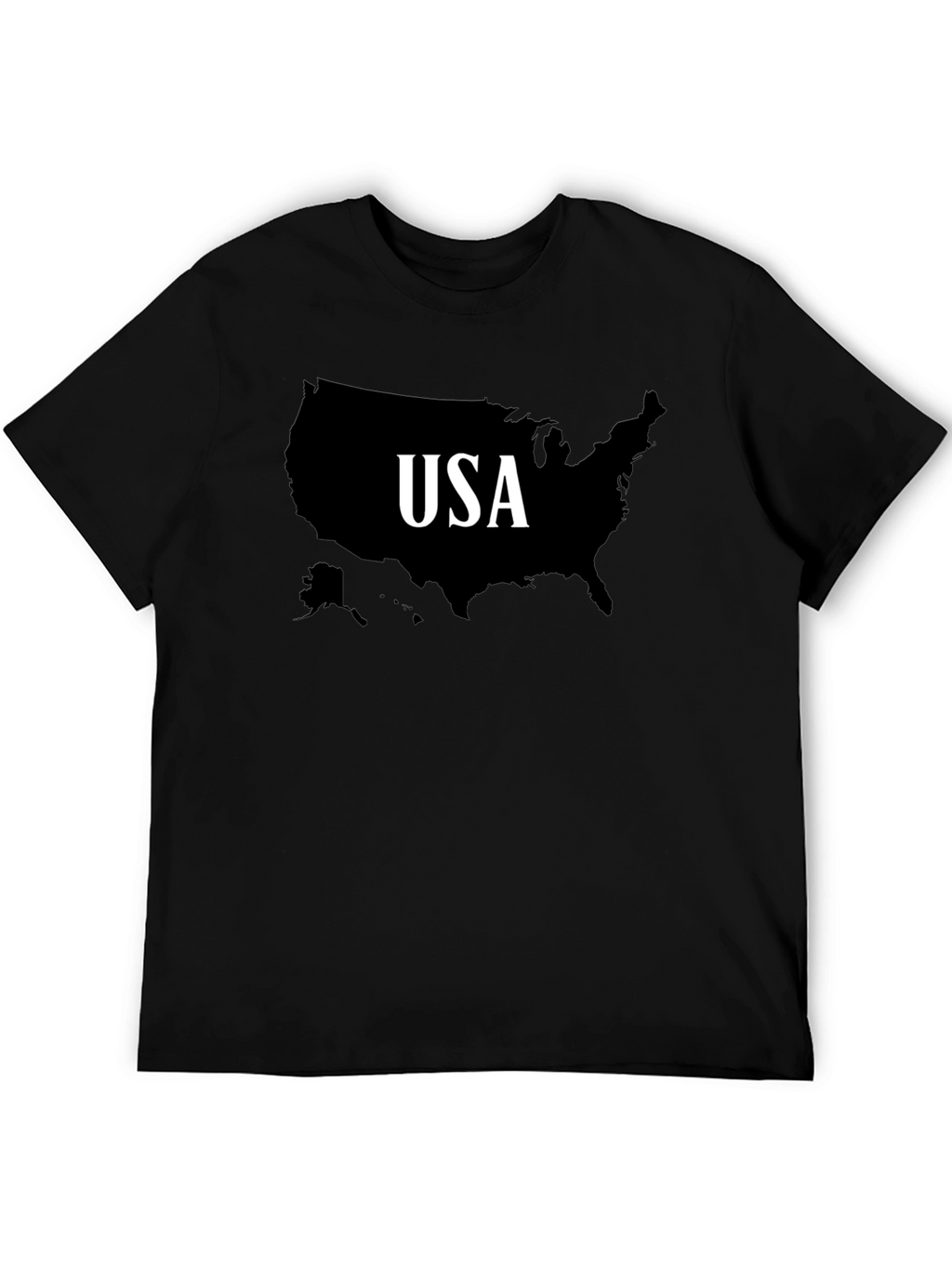 USA Map T-Shirt - Patriotic Pride Tee