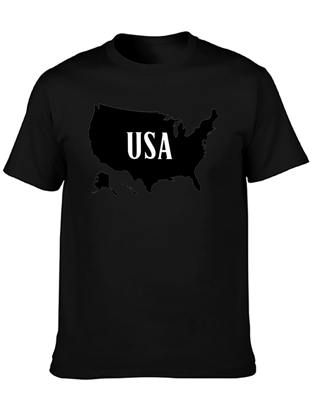 USA Map T-Shirt - Patriotic Pride Tee