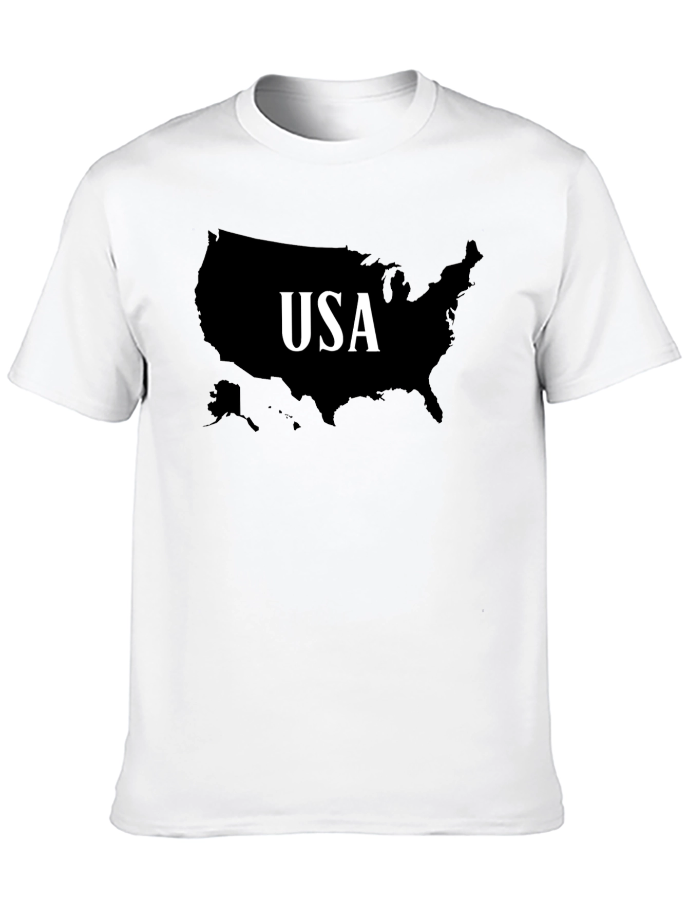 USA Map T-Shirt - Patriotic Pride Tee