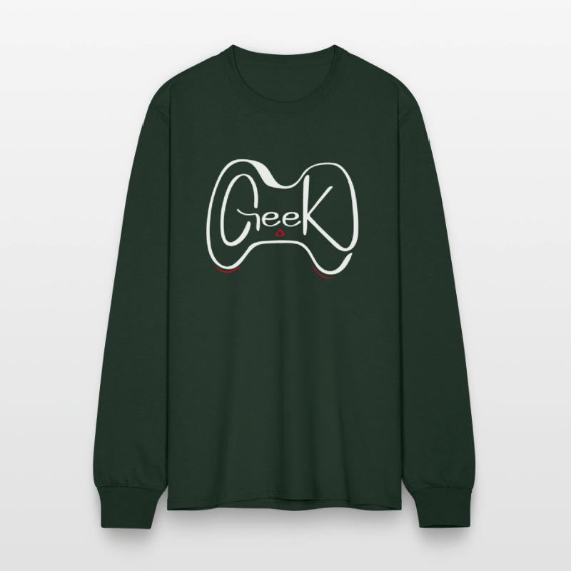 Geek Gaming Controller Nerd Computer Gamer