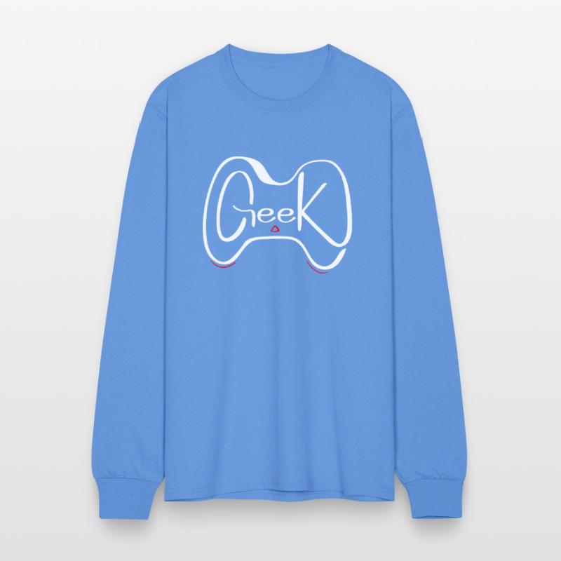 Geek Gaming Controller Nerd Computer Gamer