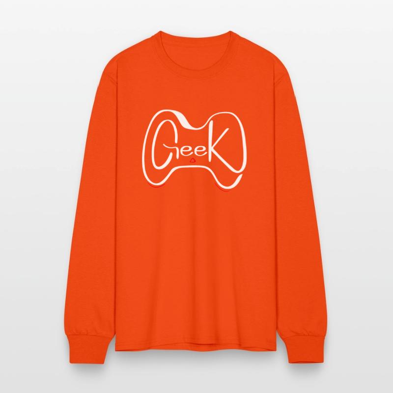 Geek Gaming Controller Nerd Computer Gamer