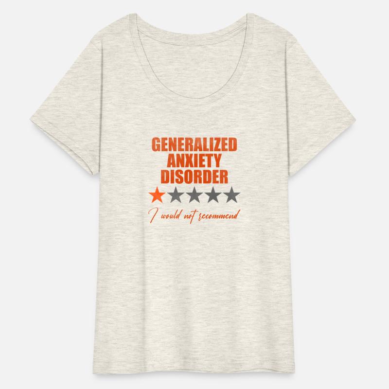 Generalized anxiety disorder I would not recommend