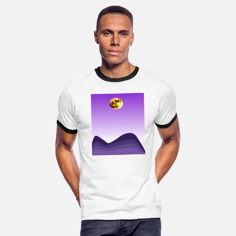 Georgia okeeffe pink moon over mountain