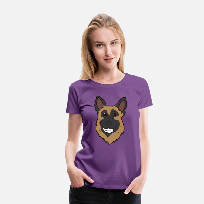 German shepherd - head