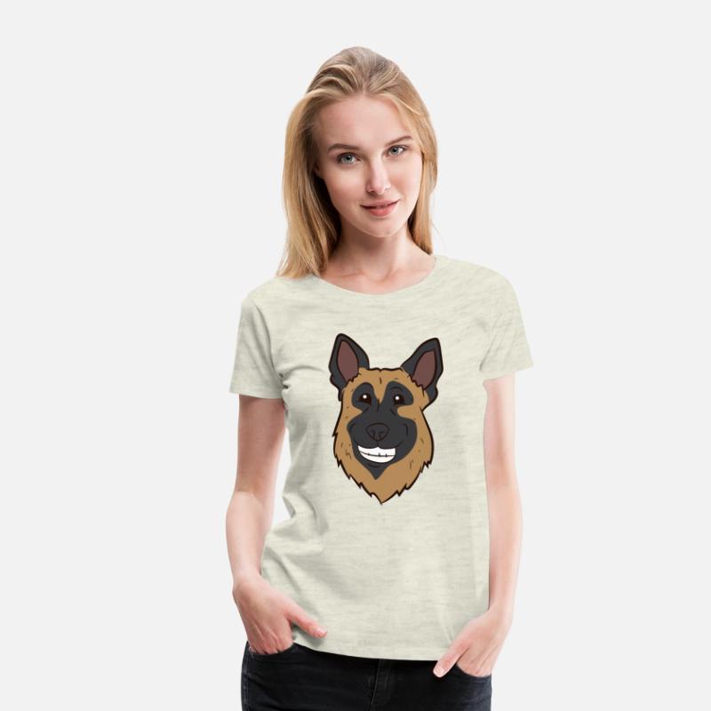 German shepherd - head