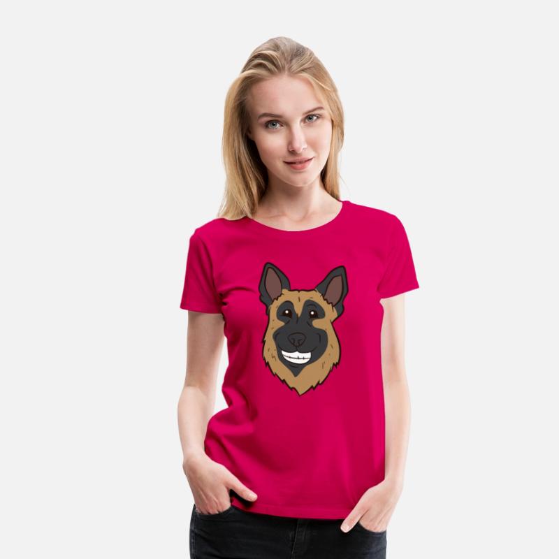German shepherd - head