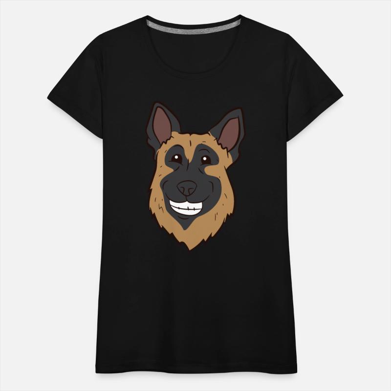 German shepherd - head