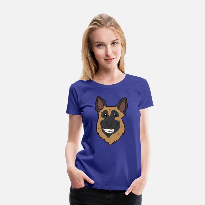 German shepherd - head