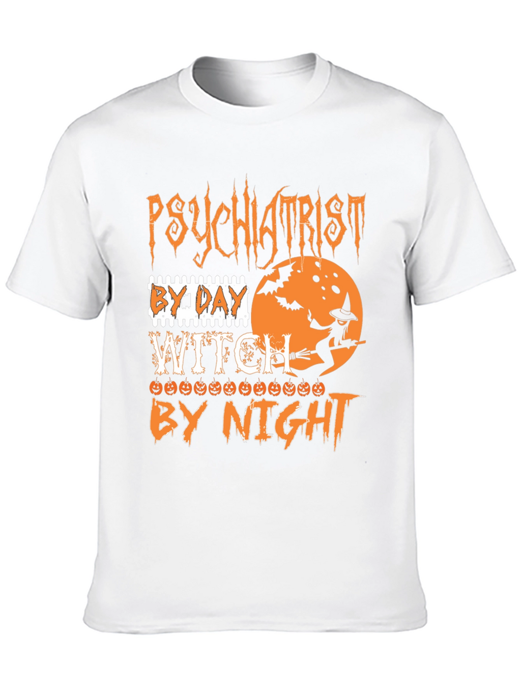 Psychiatrist Witch Halloween T-Shirt