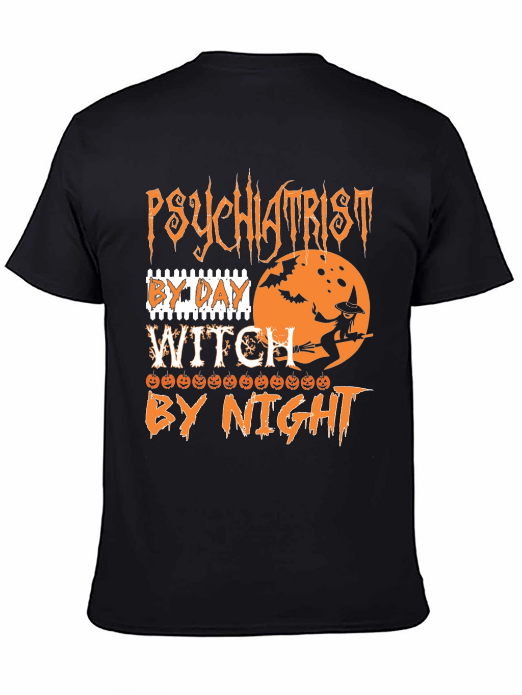 Psychiatrist Witch Halloween T-Shirt