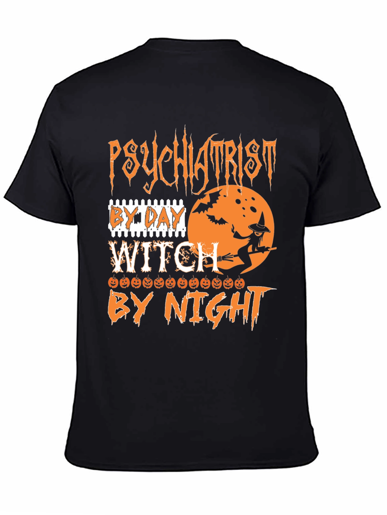 Psychiatrist Witch Halloween T-Shirt