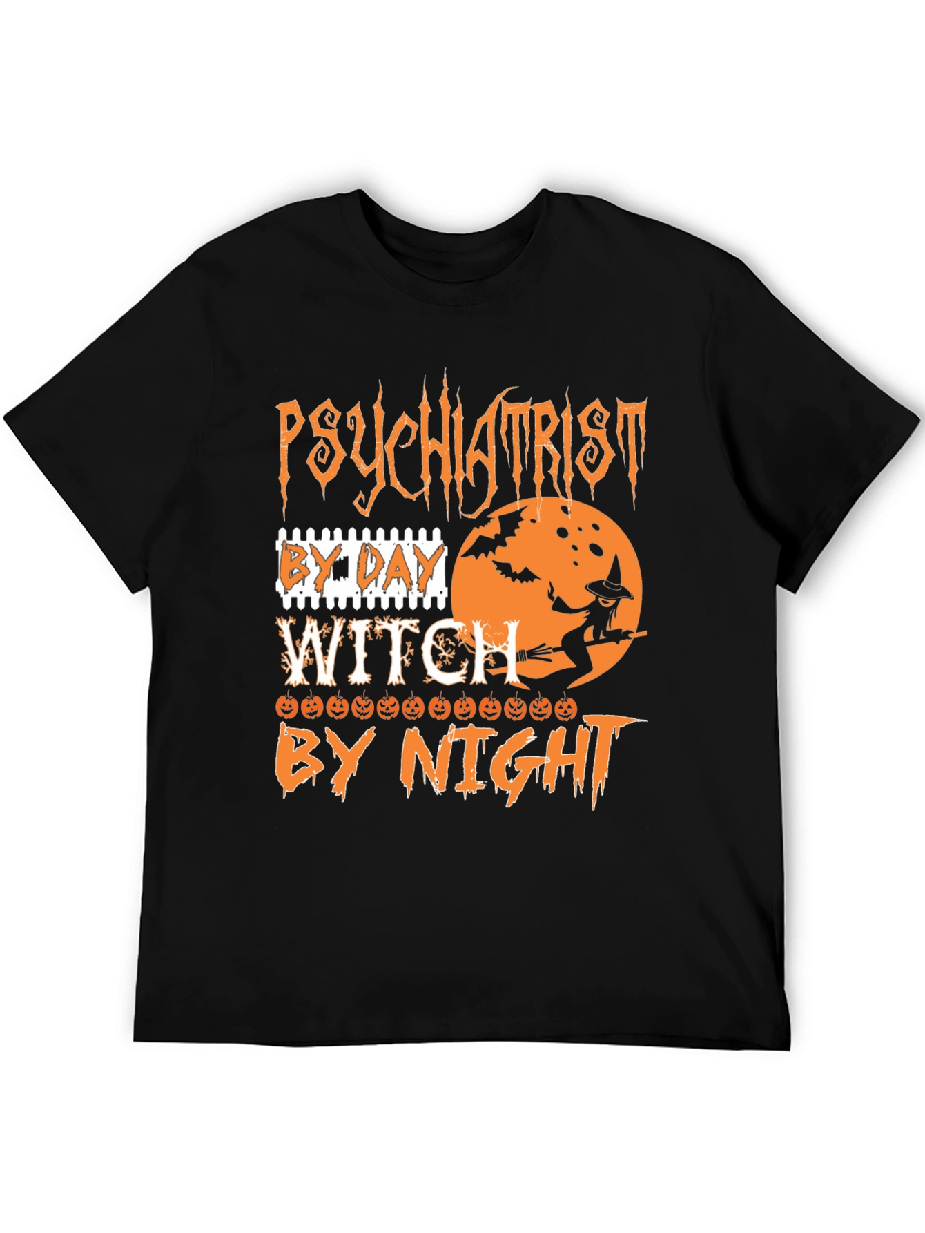 Psychiatrist Witch Halloween T-Shirt