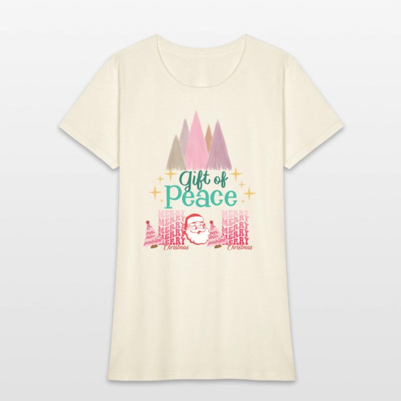 Gift of peace Merry Christmas vintage deep navy