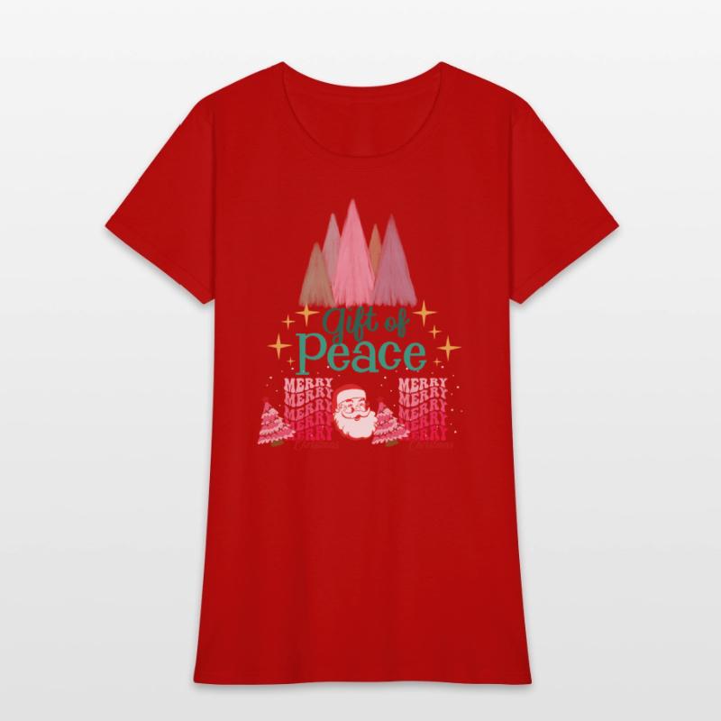 Gift of peace Merry Christmas vintage deep navy