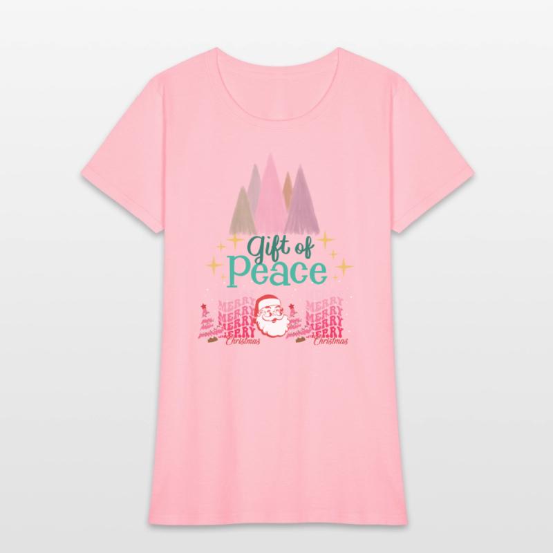 Gift of peace Merry Christmas vintage deep navy