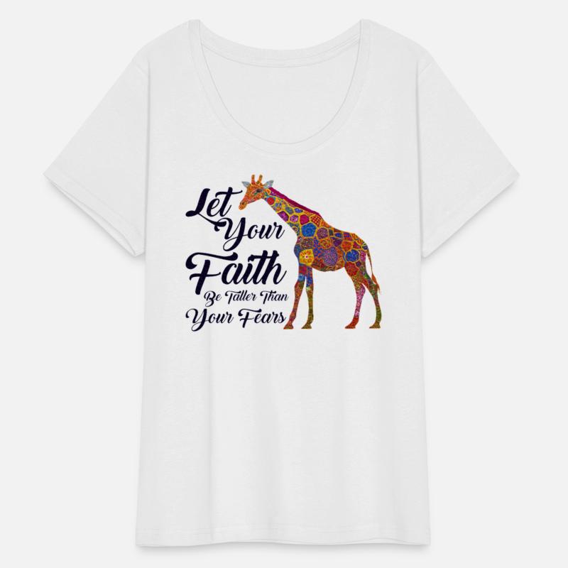 Giraffe Lover Christian Faith Bible Verse