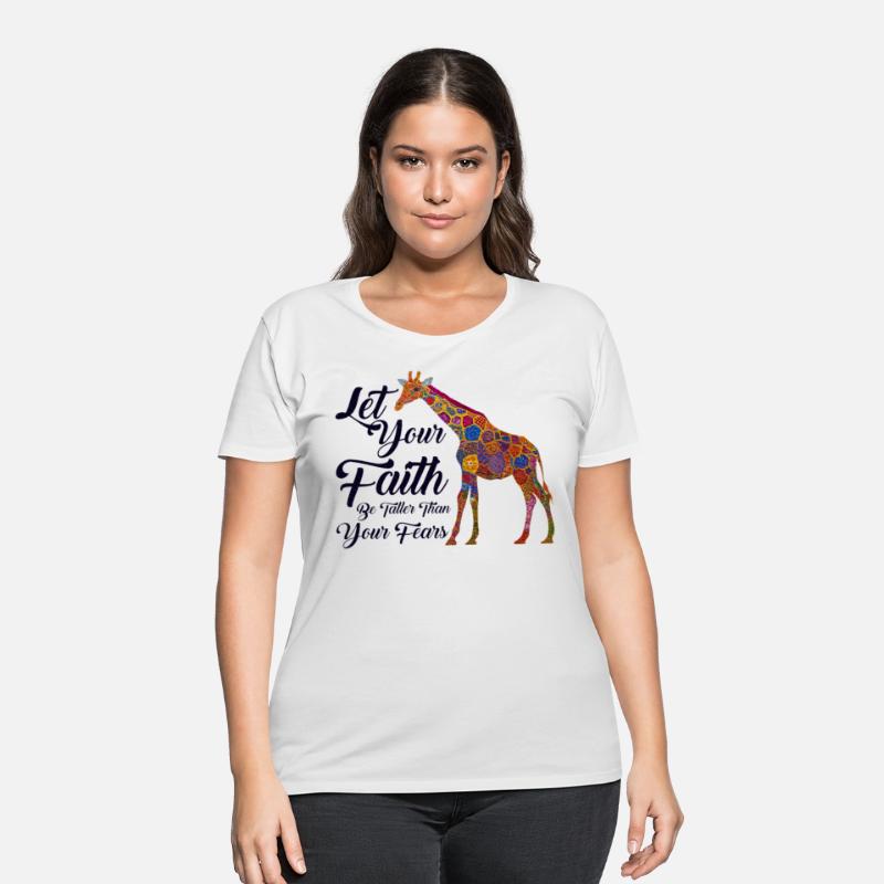 Giraffe Lover Christian Faith Bible Verse