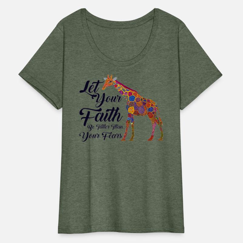 Giraffe Lover Christian Faith Bible Verse
