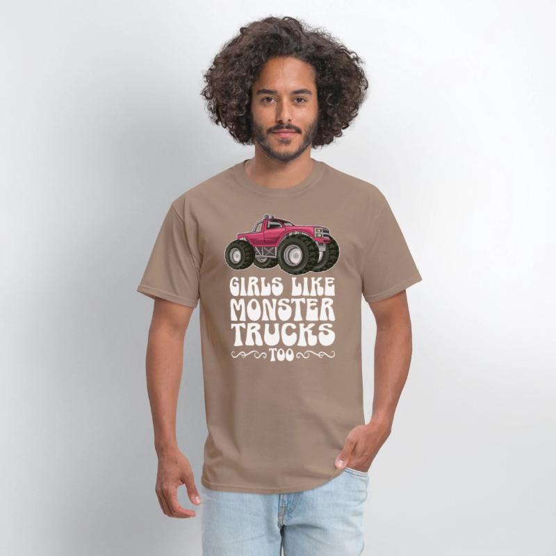 Girls Like Monster Trucks Too Girls Monster Truck
