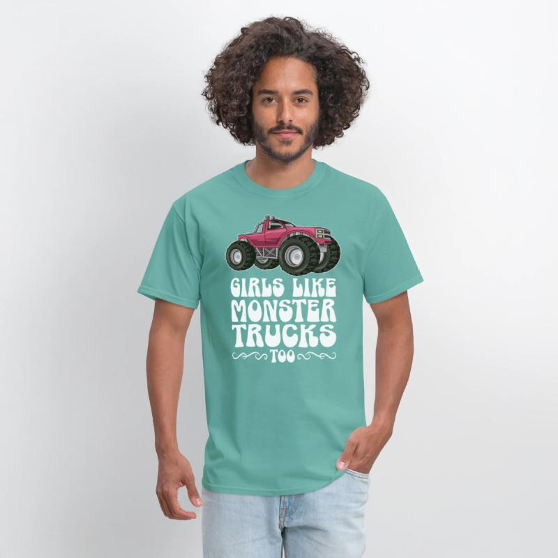 Girls Like Monster Trucks Too Girls Monster Truck