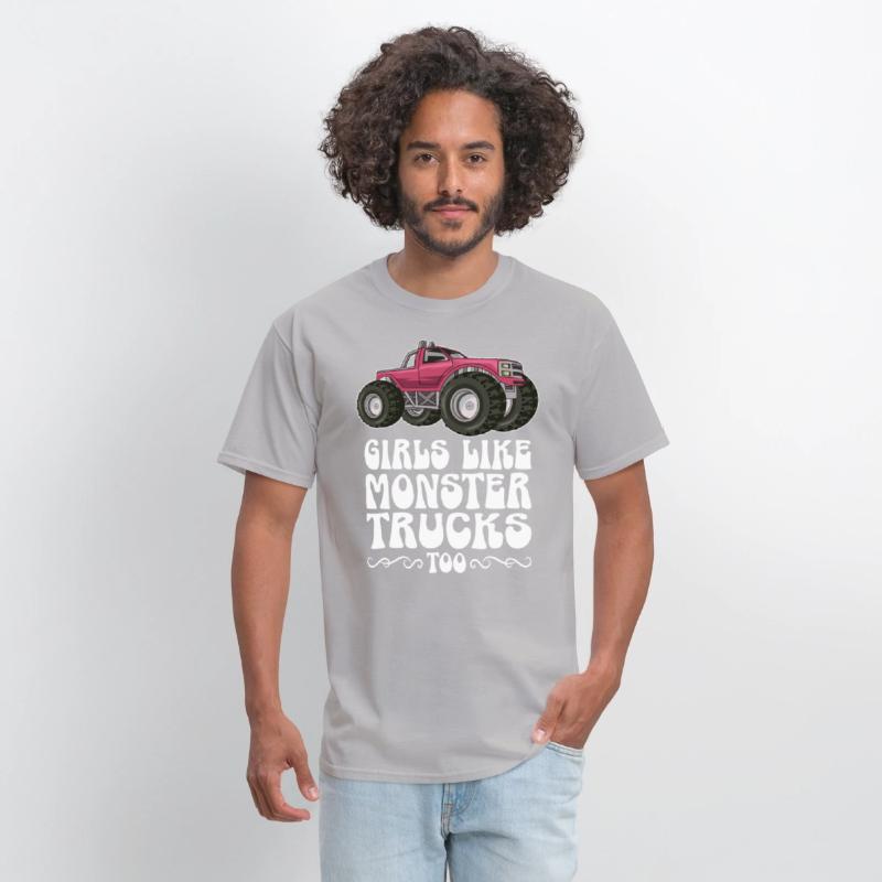 Girls Like Monster Trucks Too Girls Monster Truck