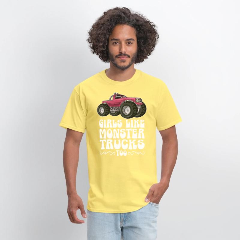 Girls Like Monster Trucks Too Girls Monster Truck