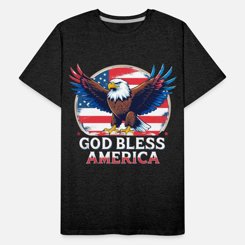 God Bless America Patriotic Eagle