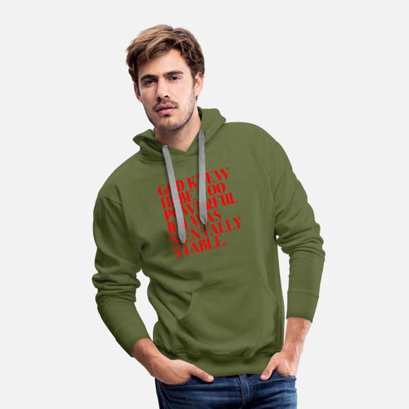 God Knew I'd Be Too Powerful If I Was Mentally Sta