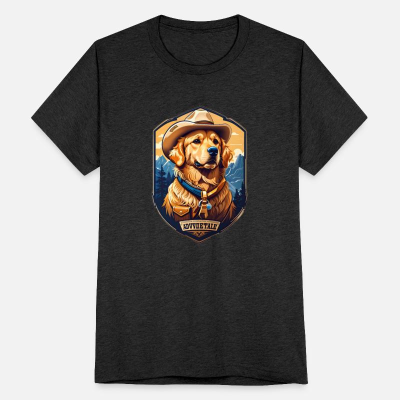 Golden Retriever's Mountain Adventure