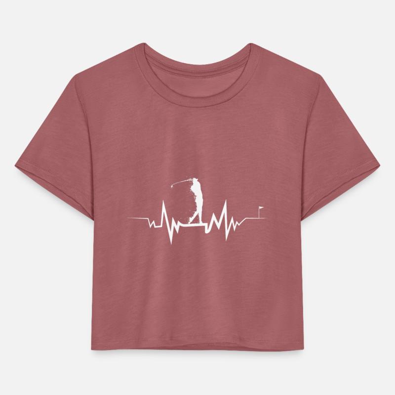 Golf Heartbeat Cool For Golfer