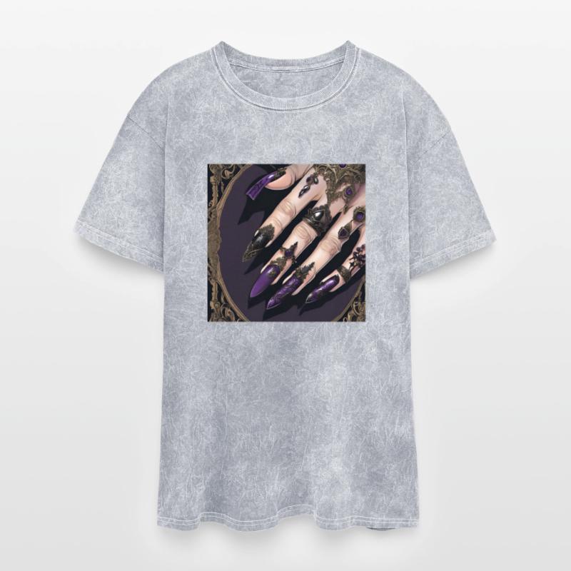 Gothic Fantasy Halloween Nails