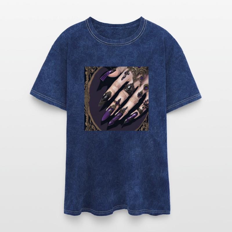 Gothic Fantasy Halloween Nails