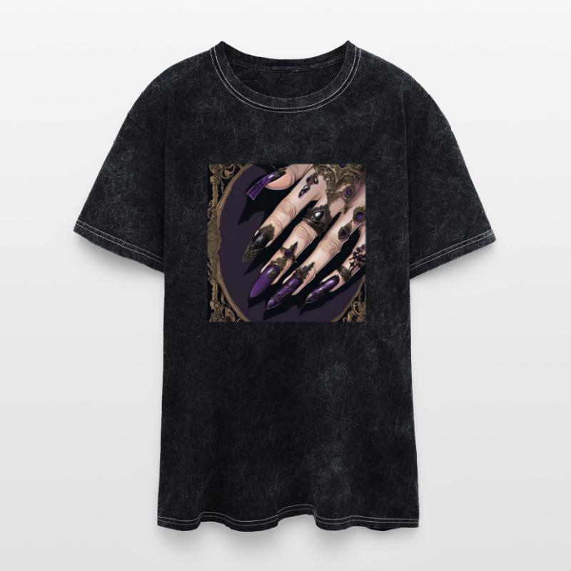 Gothic Fantasy Halloween Nails