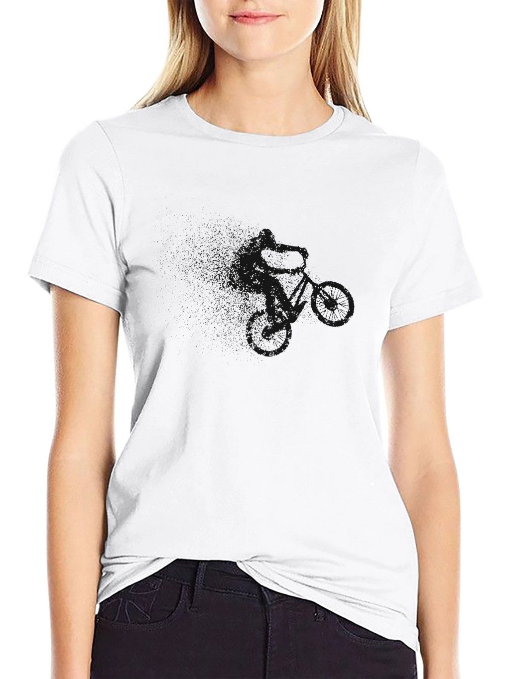 Mens Classic Black Crew Neck T-Shirt