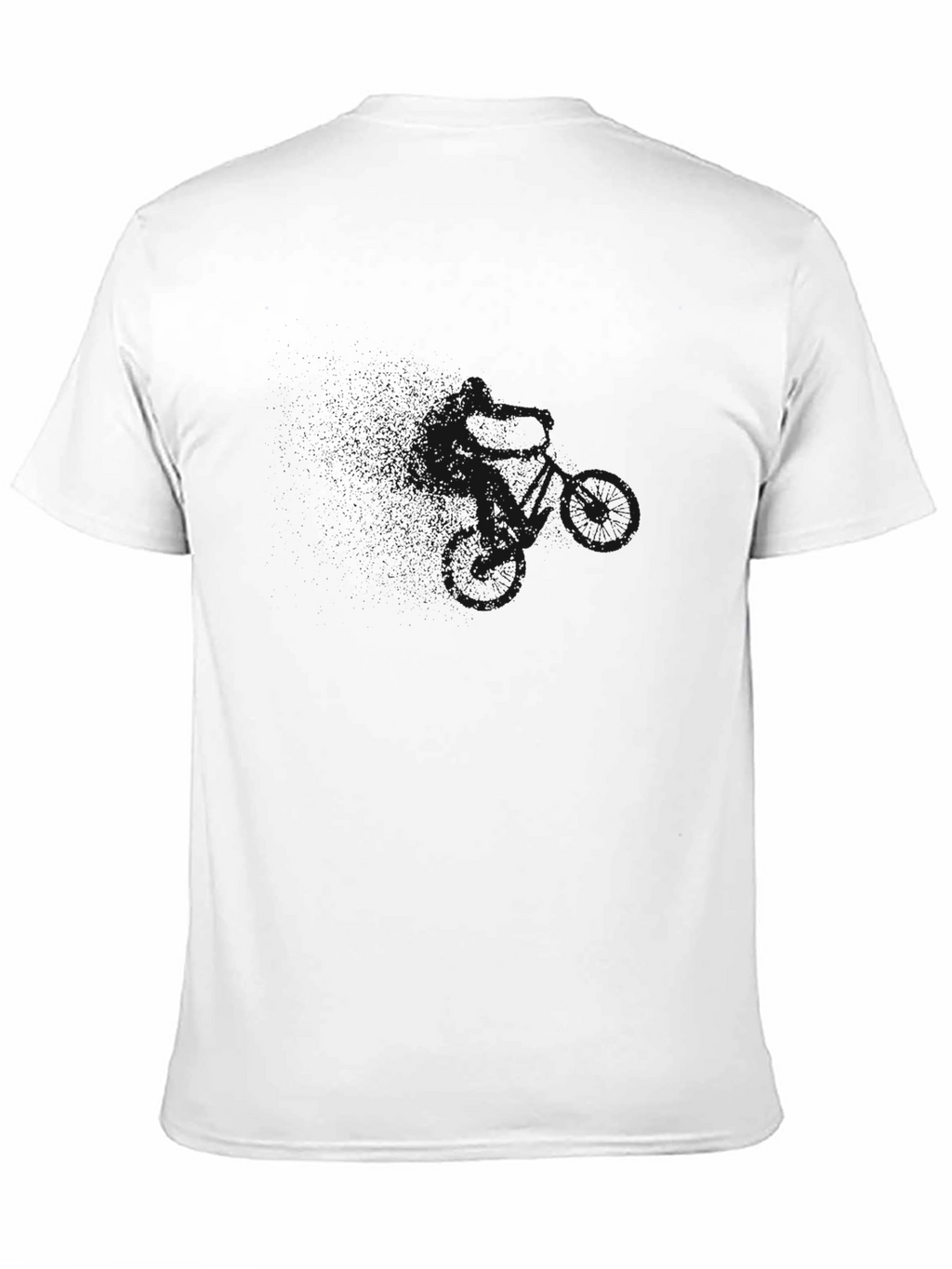Mens Classic Black Crew Neck T-Shirt