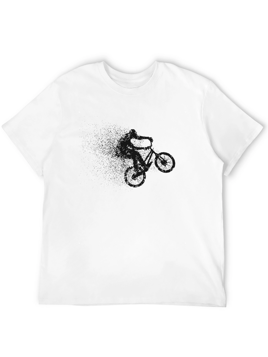 Mens Classic Black Crew Neck T-Shirt