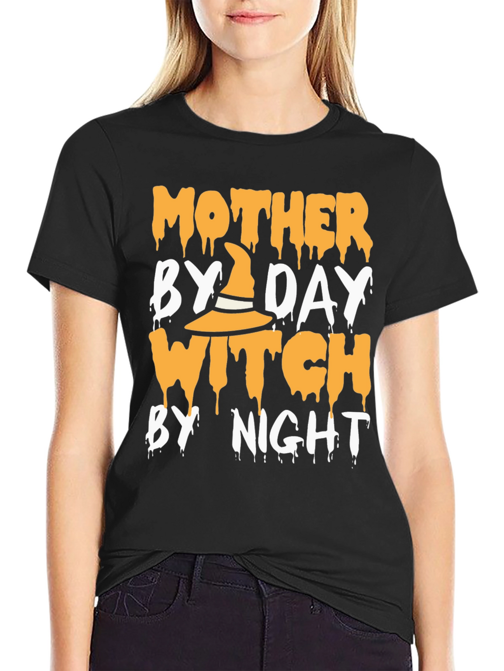 Mother By Day Witch By Night Halloween T-Shirt
