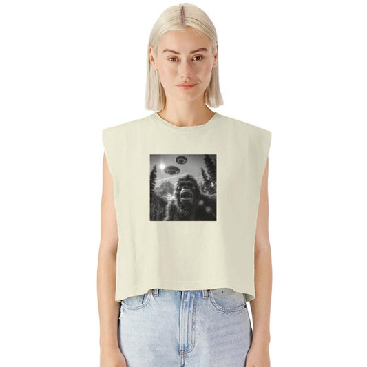 Graphic Bigfoot Sasquatch Selfie