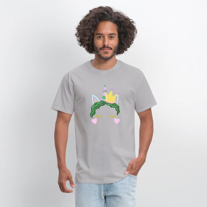 Green Shamrocks Irish Cute Unicorn Girls St Patric