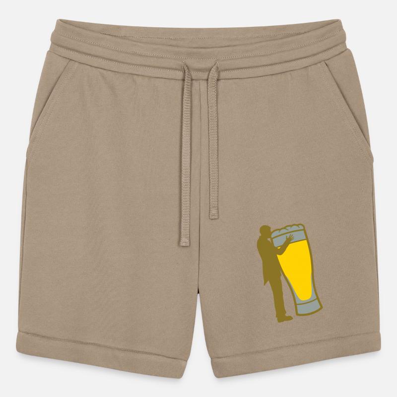 Groom kissing beer wedding