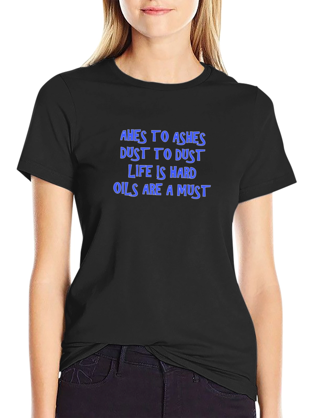Ashes to Ashes T-Shirt - Humorous Graphic Tee