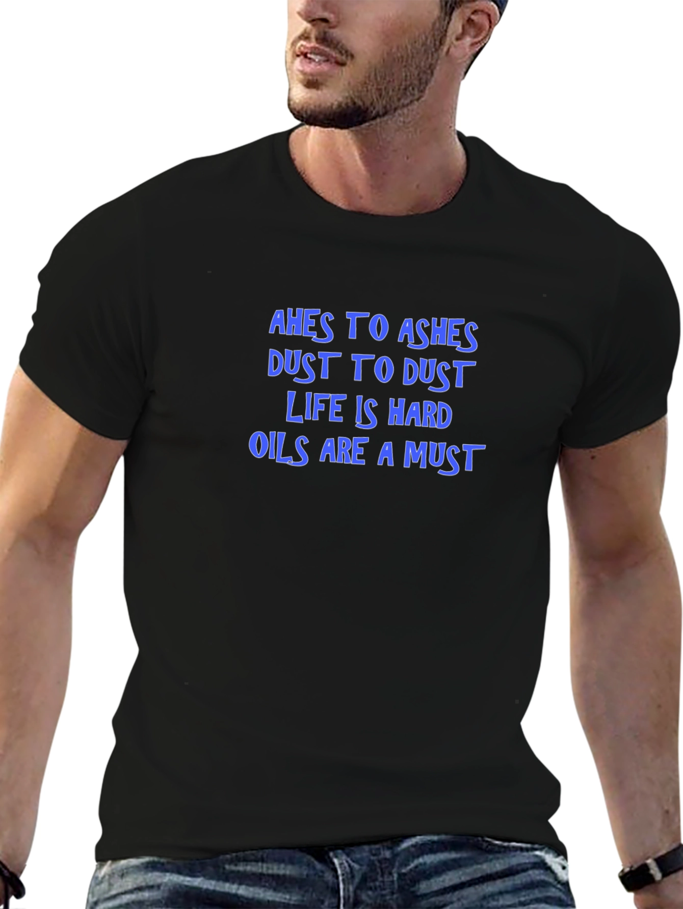Ashes to Ashes T-Shirt - Humorous Graphic Tee