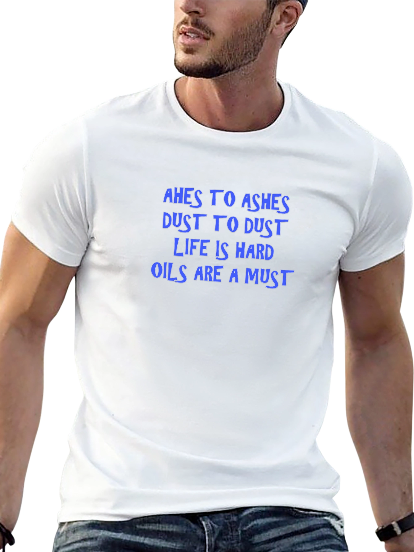 Ashes to Ashes T-Shirt - Humorous Graphic Tee