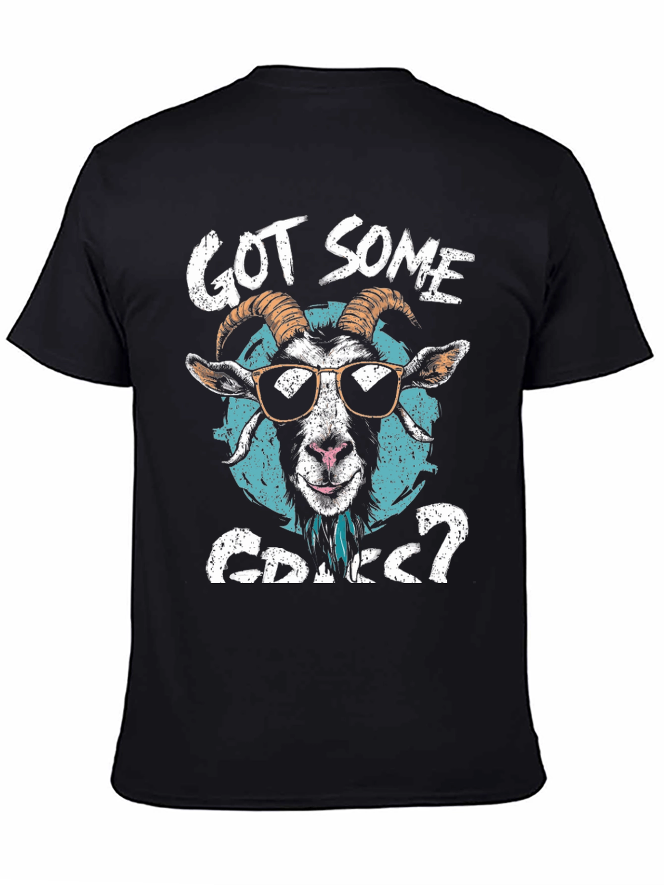 Got Some Grass? Goat Graphic Tee