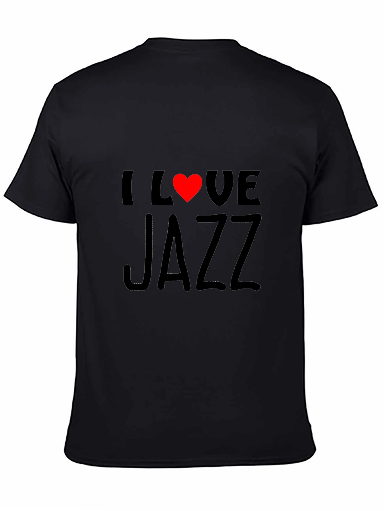 I Love Jazz Graphic Tee - Stylish Music Lovers T-Shirt