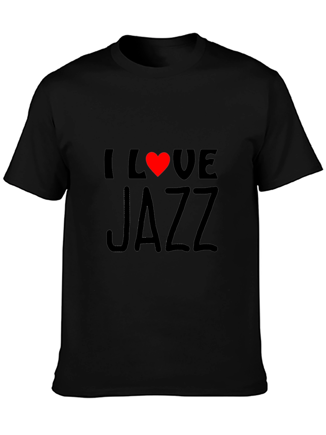 I Love Jazz Graphic Tee - Stylish Music Lovers T-Shirt
