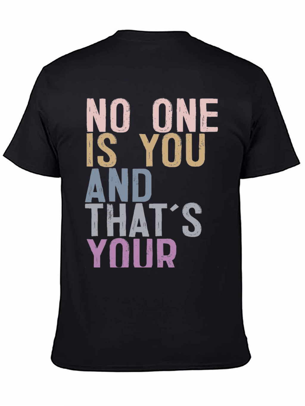 Inspirational Graphic Tee - Be You