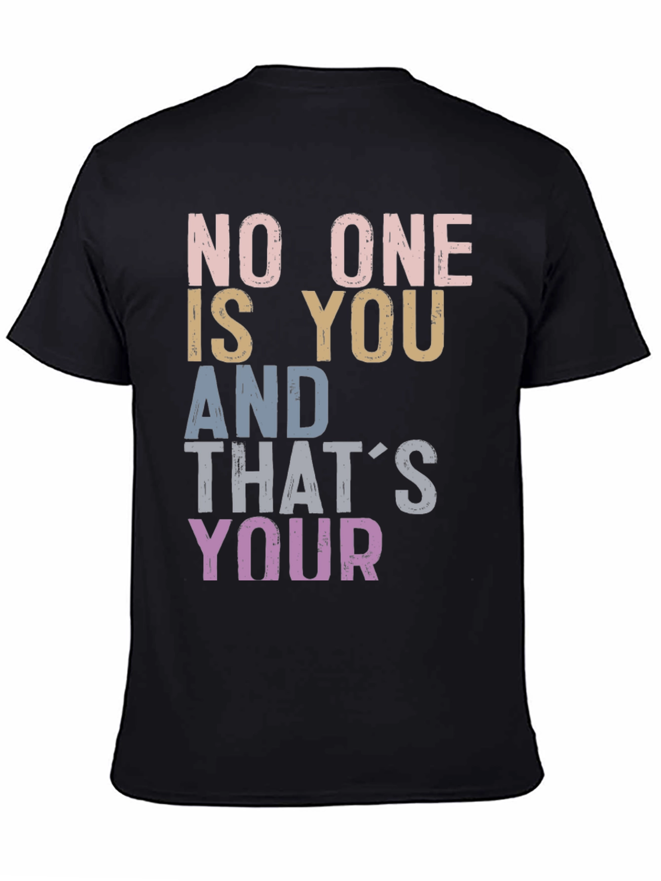 Inspirational Graphic Tee - Be You
